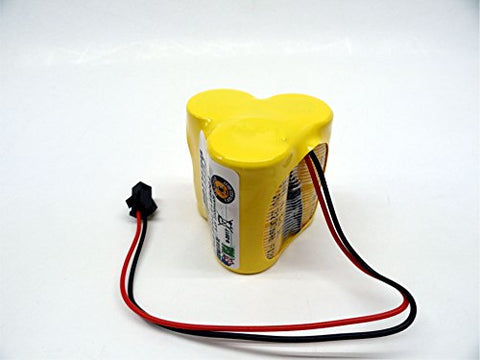 2pc Lithonia ELB-B002 Battery Emergency Light 3.6v 2.2Ah NiCD ELBB002 - Top Battery Solutions