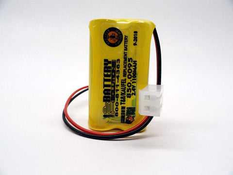 T&B, KAUFEL 850.0095 Emergency Light Battery 2.4V 1.1Ah - Top Battery Solutions