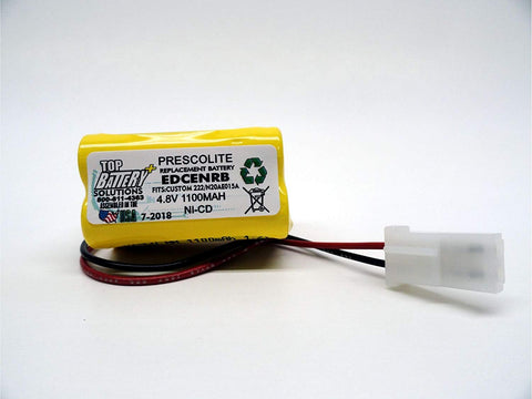 3PC Prescolite EDCENRB Replacement Battery - Top Battery Solutions