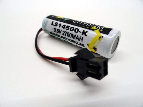 2PC Kawasaki LS14500-K REPLACEMENT Battery 3.6v Lithium PLC - Top Battery Solutions