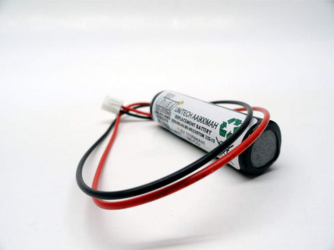 5PC Unitech AA900mAh,CUSTOM 332, 1.2V Battery Emergency Light 1.2V 1.1Ah NiCD - Top Battery Solutions