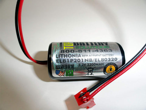 3PC Lithonia ELB1P201NB Replacement Battery - Top Battery Solutions